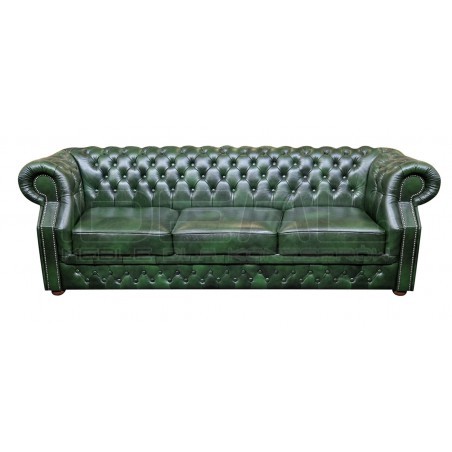Sofa Chesterfield Windsor Classic skóra 4 os.