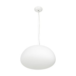 LAMPA WISZĄCA LUCIDUM FLAT BIAŁA 40 CM