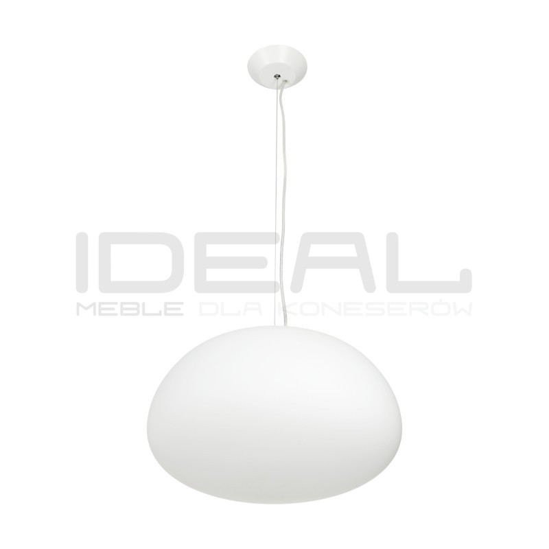 LAMPA WISZĄCA LUCIDUM FLAT BIAŁA 40 CM