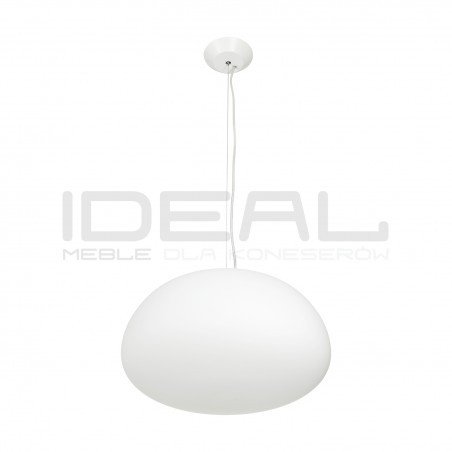 LAMPA WISZĄCA LUCIDUM FLAT BIAŁA 40 CM