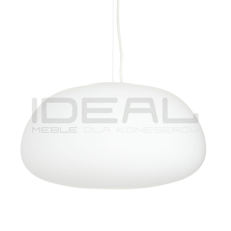 LAMPA WISZĄCA LUCIDUM FLAT BIAŁA 40 CM