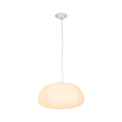 LAMPA WISZĄCA LUCIDUM FLAT BIAŁA 40 CM