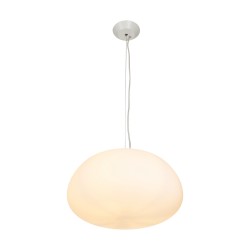 LAMPA WISZĄCA LUCIDUM FLAT BIAŁA 40 CM