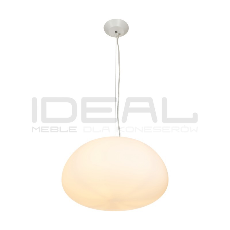 LAMPA WISZĄCA LUCIDUM FLAT BIAŁA 40 CM