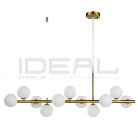 LAMPA WISZĄCA pozioma glamour MINI MOON złota 100