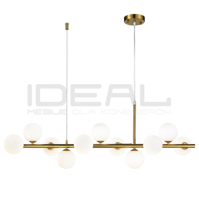 LAMPA WISZĄCA pozioma glamour MINI MOON złota 100