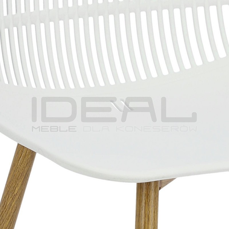 Krzesło Savana z ażurowym oparciem