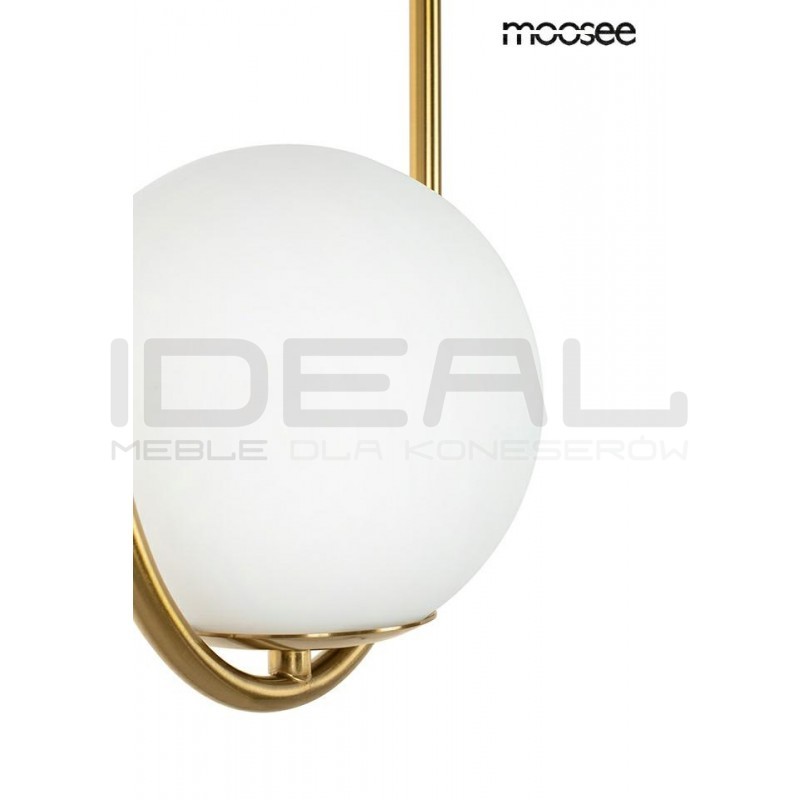 Lampa wisząca glamour Aurelia Twin złota