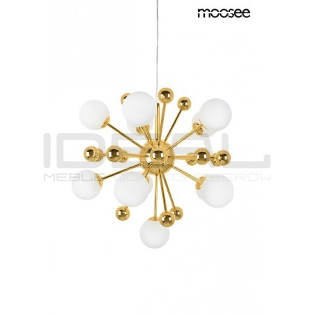 Lampa wisząca glamour Aurelia złota