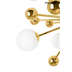 Lampa wisząca glamour Aurelia złota