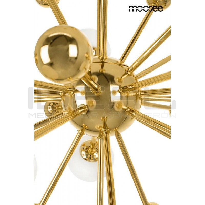 Lampa wisząca glamour Aurelia złota