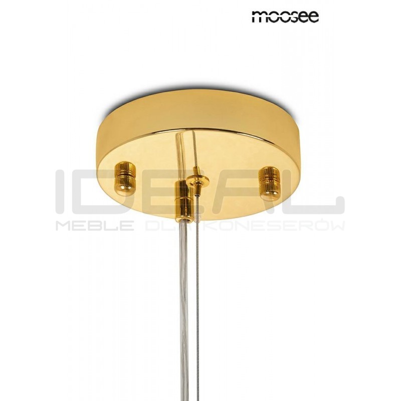 Lampa wisząca glamour Aurelia złota