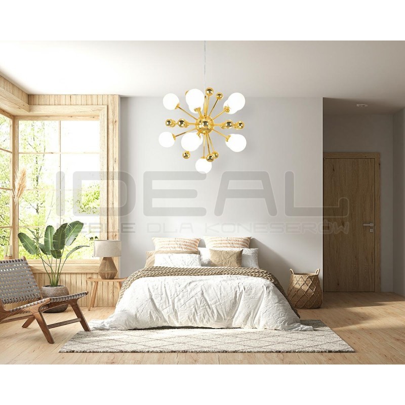 Lampa wisząca glamour Aurelia złota