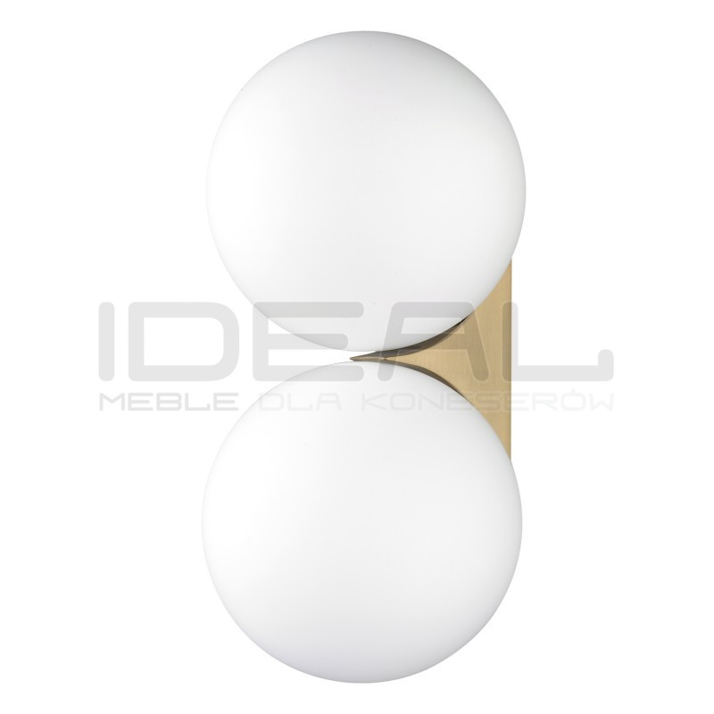 Kinkiet glamour BOLL Twin kule