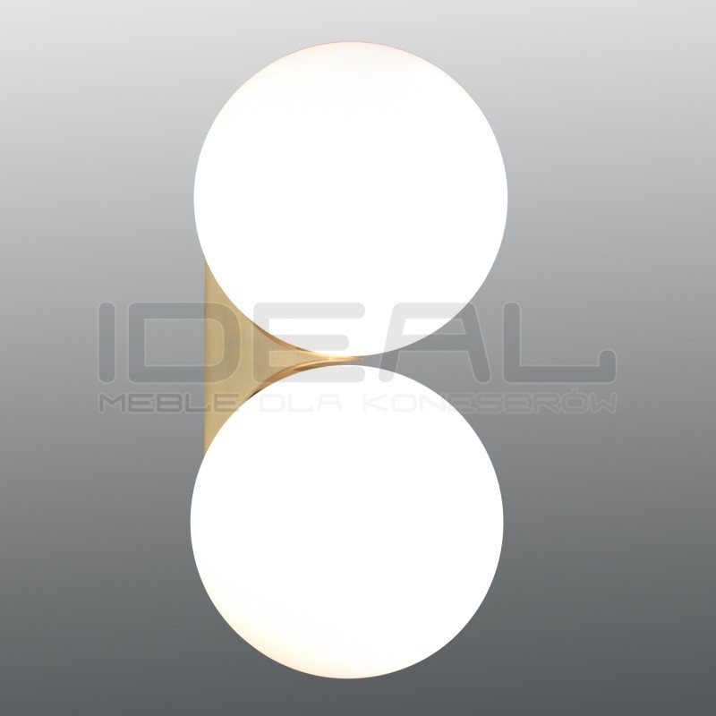 Kinkiet glamour BOLL Twin kule