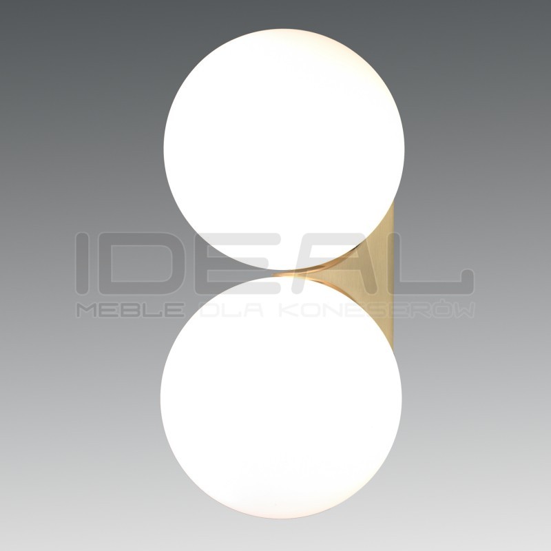 Kinkiet glamour BOLL Twin kule