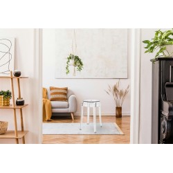 Stołek przezroczysty Charles