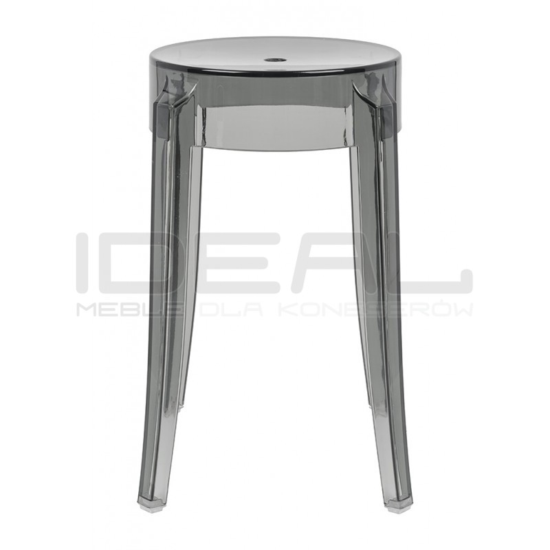 Stołek przezroczysty Charles