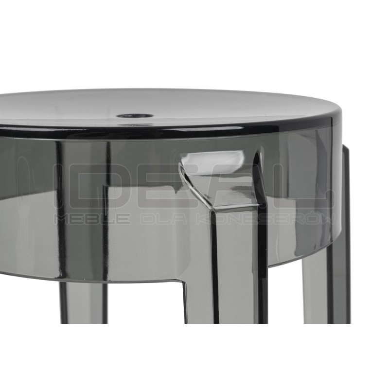 Stołek przezroczysty Charles