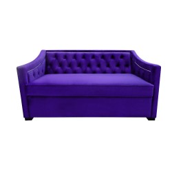 Sofa Chesterfield rozkładana Bergenia Plus z funkcją spania 2 os.