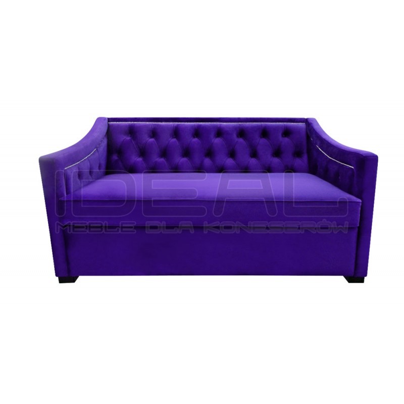 Sofa Chesterfield rozkładana Bergenia Plus z funkcją spania 2 os.