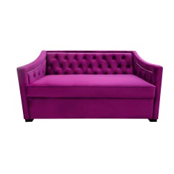 Sofa Chesterfield rozkładana Bergenia Plus z funkcją spania 2 os.