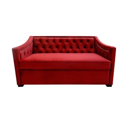 Sofa Chesterfield rozkładana Bergenia Plus z funkcją spania 2 os.