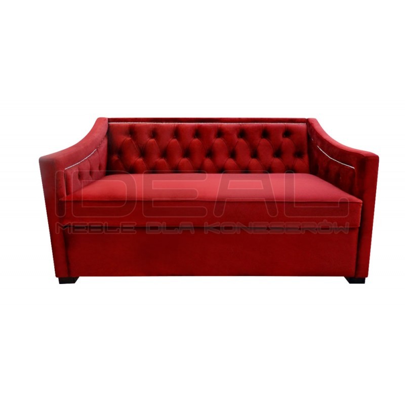 Sofa Chesterfield rozkładana Bergenia Plus z funkcją spania 2 os.