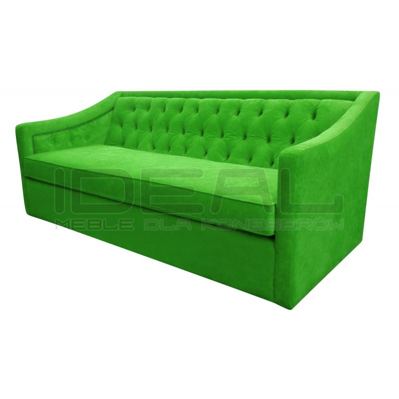 Sofa Chesterfield rozkładana Bergenia Plus z funkcją spania 3 os.