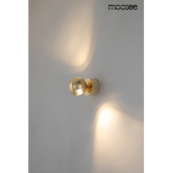 Kinkiet glamour Eos złoty