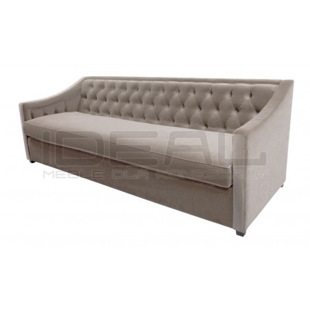 Sofa Chesterfield rozkładana Bergenia Plus z funkcją spania 3 os.