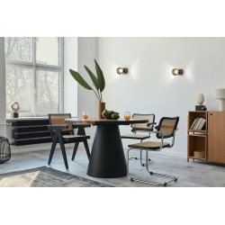 Kinkiet EOS czarny chrom