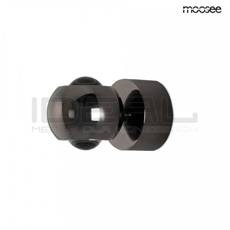 Kinkiet EOS czarny chrom