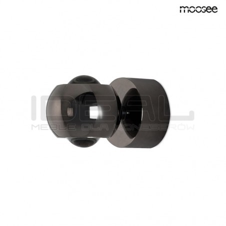 Kinkiet EOS czarny chrom