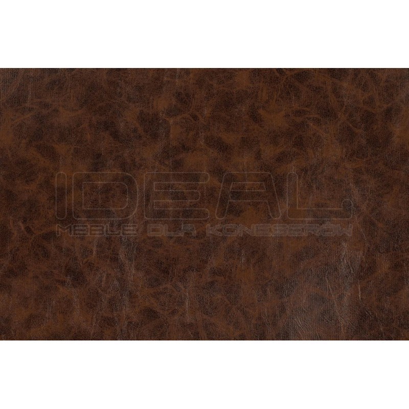 Fotel EGG AVIATOR PU z metalowymi plecami brązowy