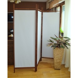 Biały parawan pokojowy White