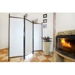 Biały parawan pokojowy White