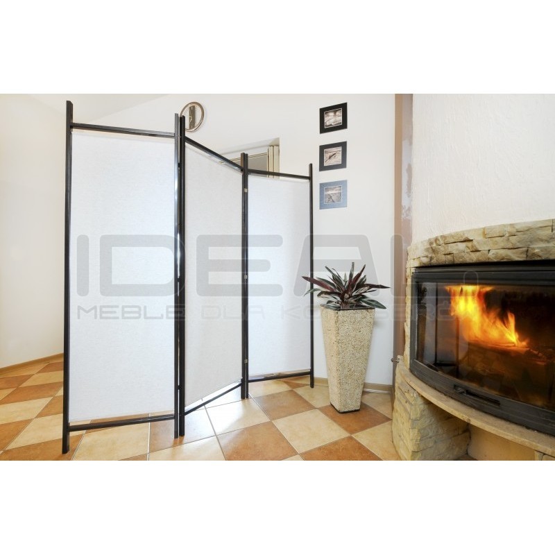 Biały parawan pokojowy White