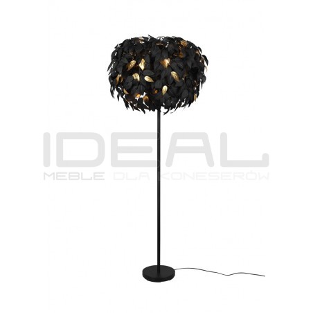 Lampa podłogowa Sapling czarno złote drzewko