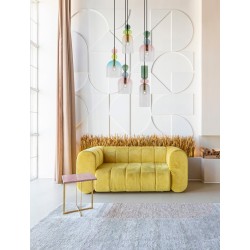 Szklana lampa wisząca Rainbow 5 kolorowe szkło