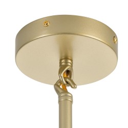 Lampa Wisząca glamour Sticks Candelabr 10 złota
