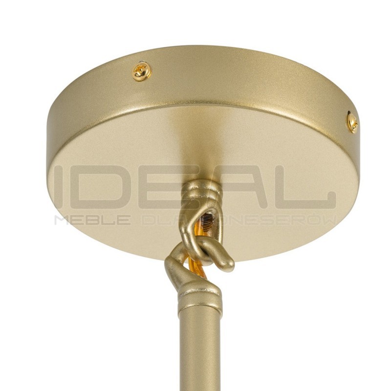 Lampa Wisząca glamour Sticks Candelabr 10 złota