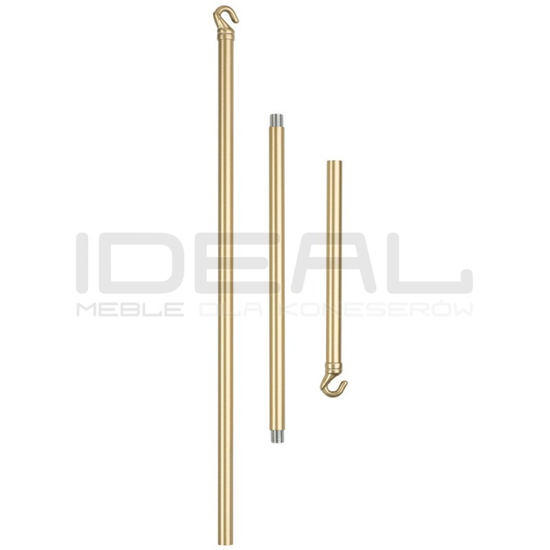 Lampa Wisząca glamour Sticks Candelabr 10 złota