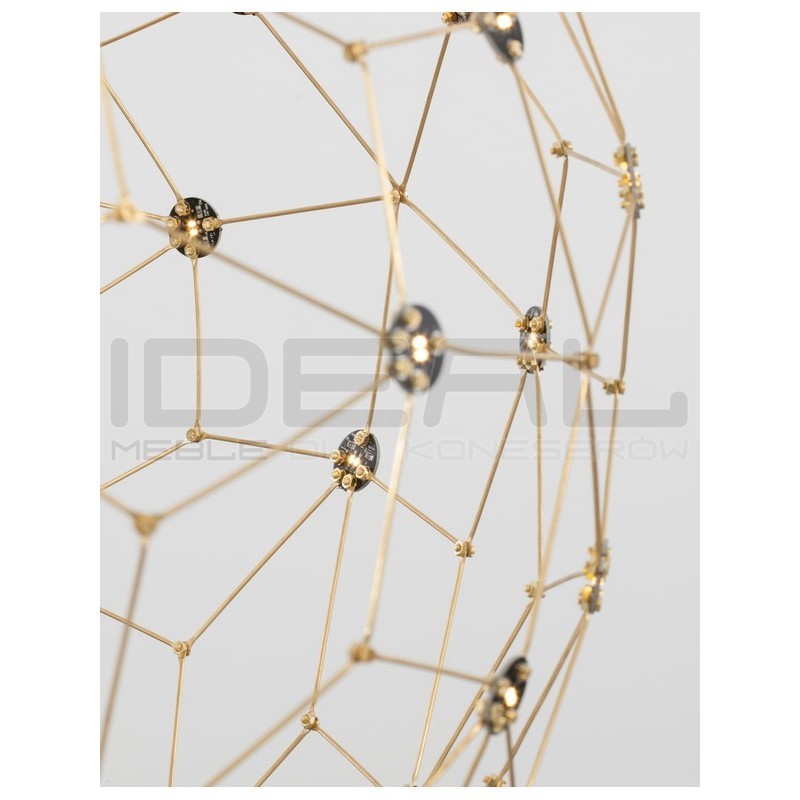 LAMPA WISZĄCA GEOMETRYCZNA STELLAR Galaxy 60 złota