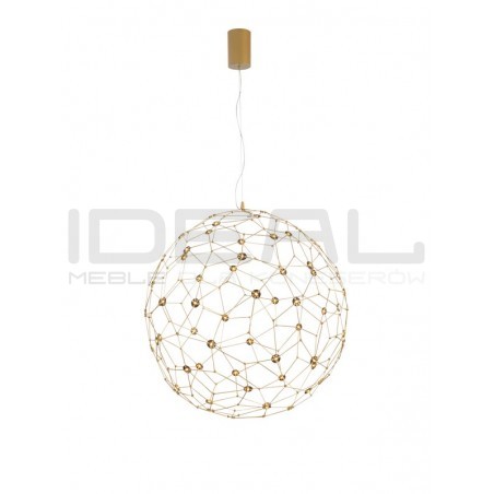 LAMPA WISZĄCA GEOMETRYCZNA STELLAR Galaxy 80 złota