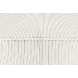 Sztruksowa sofa Pillow z funkcją spania i z pojemnikiem na pościel jasny beż