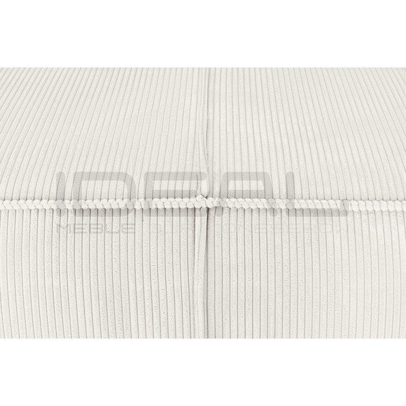 Sztruksowa sofa Pillow z funkcją spania i z pojemnikiem na pościel jasny beż