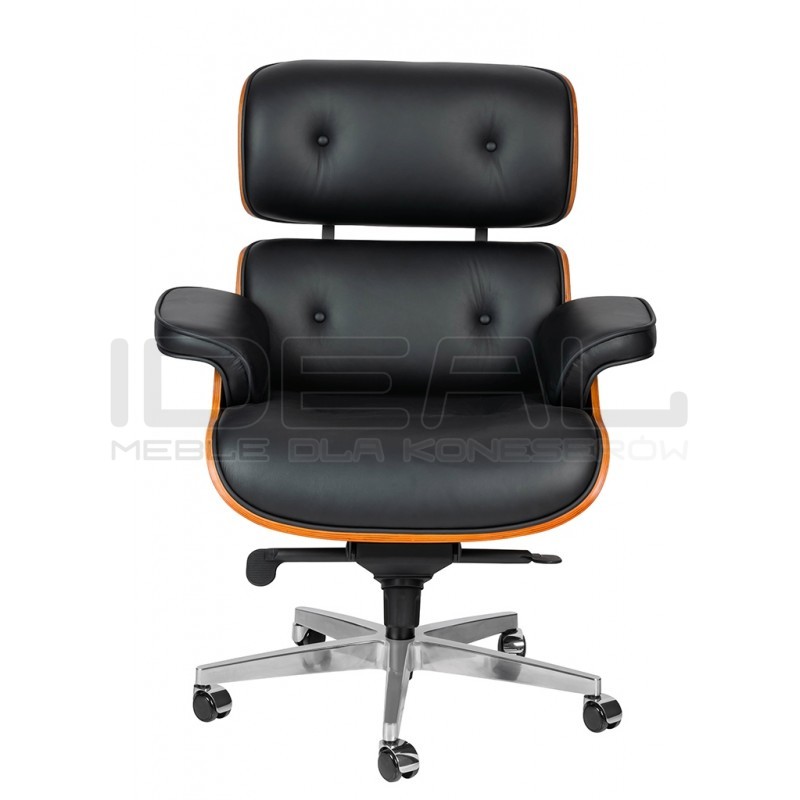 Fotel biurowy Bauhaus Lounge Gubernator - sklejka różana