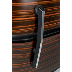 Fotel biurowy Bauhaus Lounge Gubernator - sklejka różana