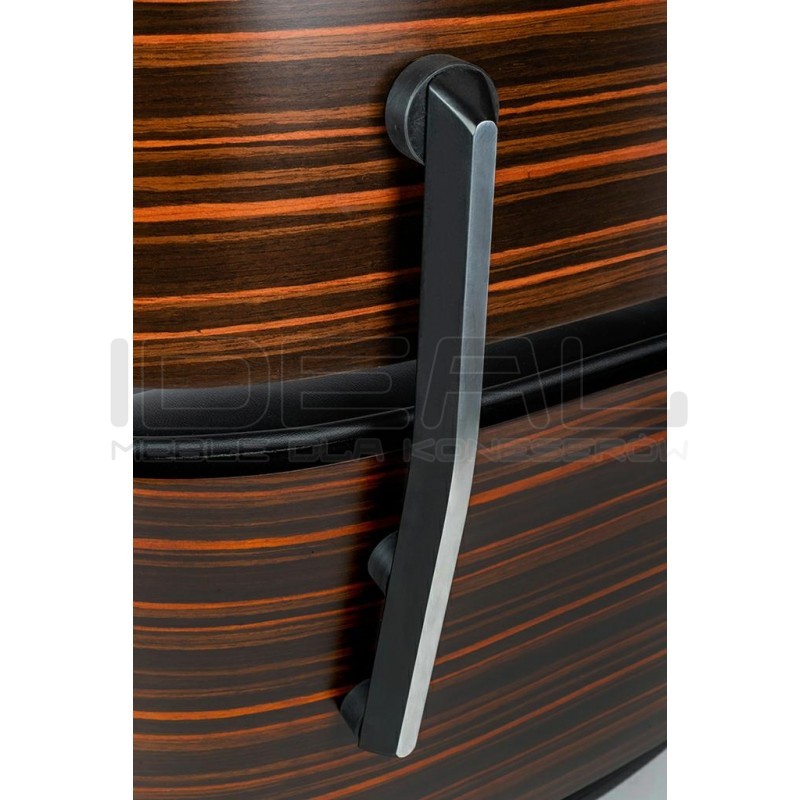 Fotel biurowy Bauhaus Lounge Gubernator - sklejka różana